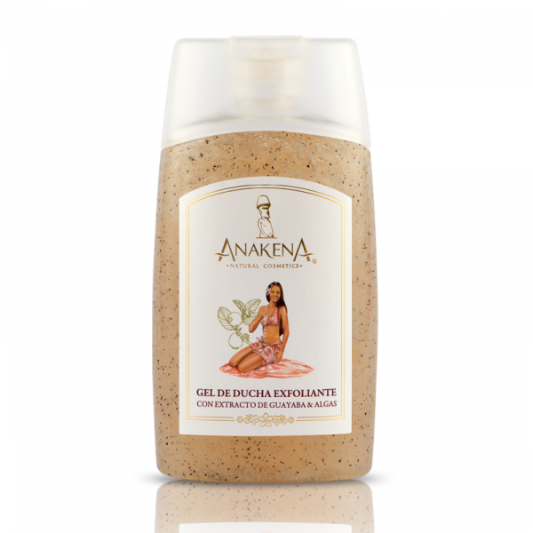 Gel de ducha exfoliante - semillas de uva y perlas de jojoba - (150gr)