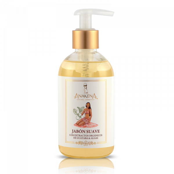 Jabon Liquido Con Extractos De Guayaba Y Algas- 250ml