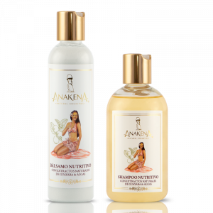 Shampoo 250ml + bálsamo nutritivo 220ml - aroma monoi